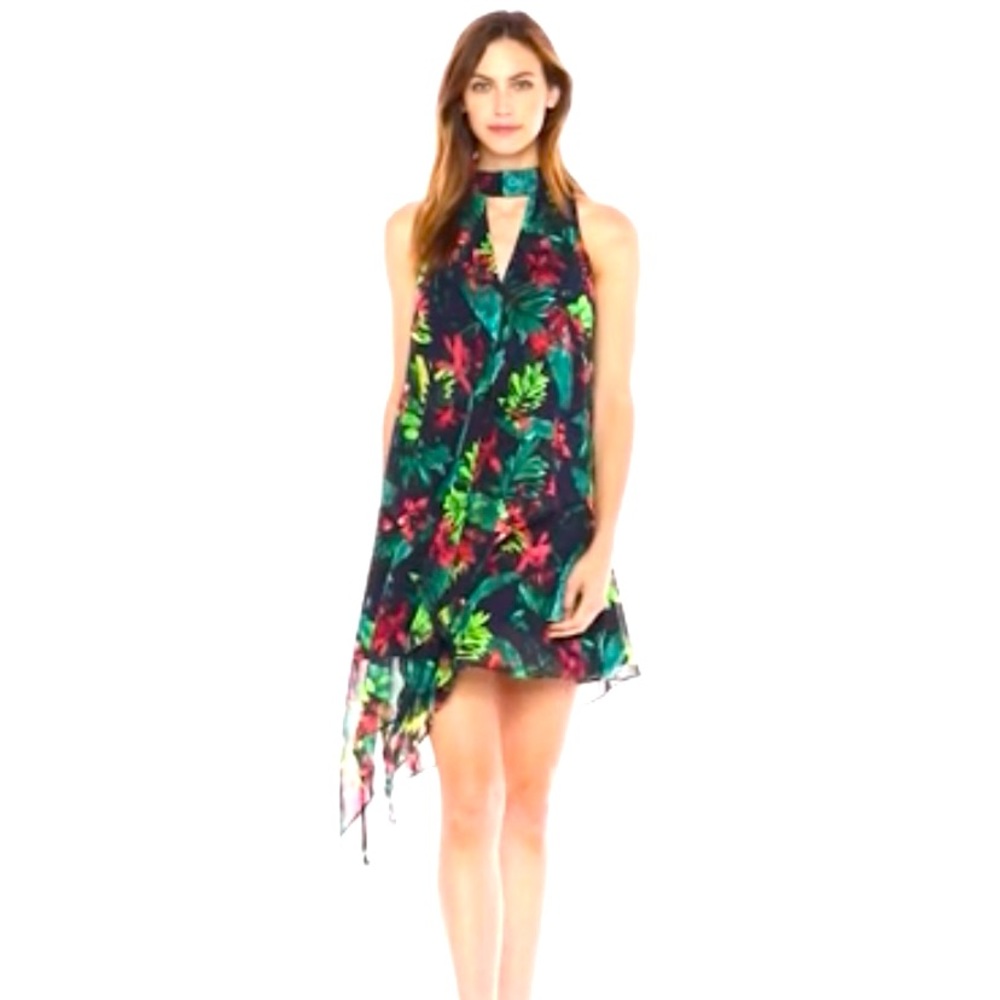 NWOT asymmetric summer dress 👗